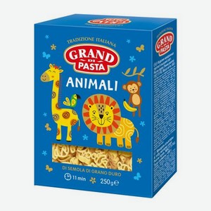 Макароны Grand Di Pasta Animali 250г 250 г