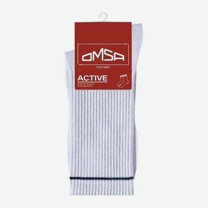 Мужские носки белые р.39-41 Omsa Active 115 48 г