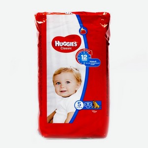 Подгузники Huggies Classic №5 11-25кг 11шт