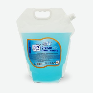 Стеклоочиститель марка 04,Fin tippa -20С,Премиум,3л,Дой-пак