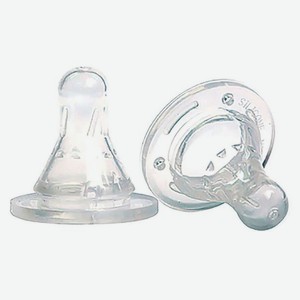 Соска молочная Пома силиконовая классической формы средний поток с 4 месяцев арт. 211