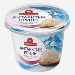 Паста из морепродуктов Антарктик криль Санта Бремор 150г подкопченный