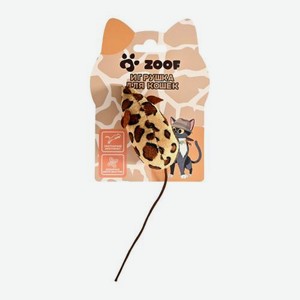 Игрушка для кошек с кошачьей мятой Мышка Zoof 30 г