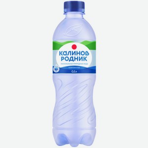 Газированная вода Калинов Родник минеральная газированная 0.5л