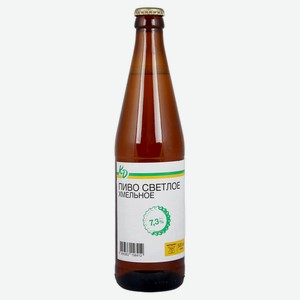 Пиво светлое «КД» 4,1%, 500 мл