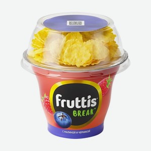 Йогурт Fruttis break малина и черника, 175 г