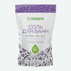 Морская соль для ванн Очищение и расслабление Synergetic 1кг 1 кг