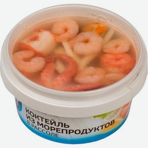 Коктейль морской из морепродуктов в рассоле Балтийский Берег 210г 210 г