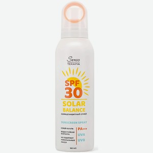 SENSOTERAPIA Солнцезащитный спрей для тела Solar Balance SPF30 PA+++, 180 мл