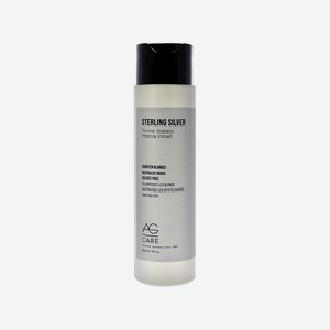 AG HAIR COSMETICS Шампунь для волос серебряный тонирующий Sterling Silver Toning Shampoo, 296 мл