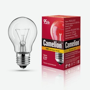 Camelion 95/A/CL/E27 (Эл.лампа накал.с прозрачной колбой, Л