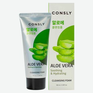 Пенка д/умывания Consly Успокаивающая c экстрактом алоэ вера
