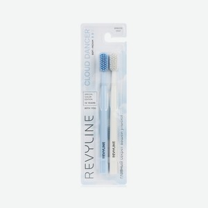 Зубная щетка Revyline Cloud dancer Soft, medium 2шт