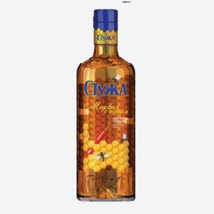 Бальзамы и настойки Стужа медовая с перцем 0.1л.
