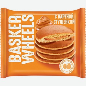 Пирожное Pancake с вареной сгущенкой Basker-Wheels 36г