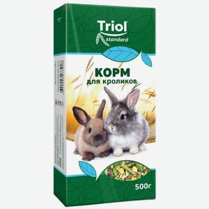 Корм Triol Криспи для кроликов, 500г