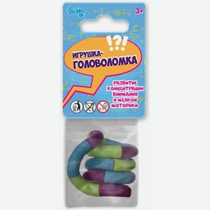 Головоломка змейка цветная в ассортименте