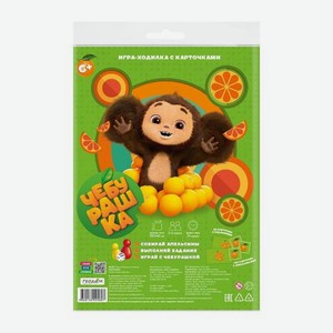 Игра-ходилка Дело Геодом с карточками Чебурашка 25607 100 г