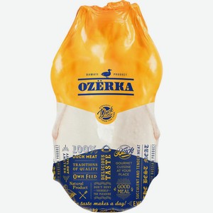 Тушка утенка ОЗЁРКА 1с потр. зам. вес, Россия