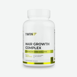 1WIN Комплекс для роста волос Hair Growth Complex, 60 капсул