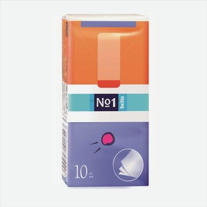 Платочки Носовые Белла №1 3сл 10шт