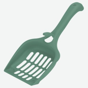 Совок для кошачьего туалета HOMECAT нефритовый, 22,5х10х5 см