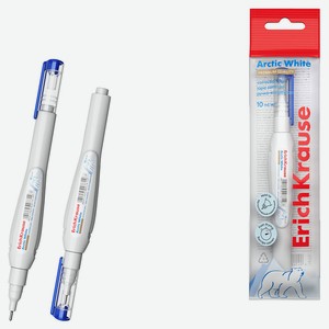 Ручка-корректор ErichKrause Arctic White Тайвань, 1 шт в ассортименте