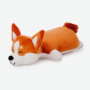 Игрушка мягкая Корги Сплюша лежачая с утяжелителем, 49 см