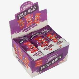 Карамель Люмик MIX с кислой пудрой на светящейся палочке 10 г