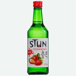 Аперитив STUN Soju Strawberry 0,375 л