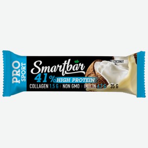 Протеиновый батончик SmartBar Protein Pro кокос 35 г