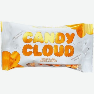 Драже Candy Cloud попкорн карамельный в глазури со вкусом йогурта и манго, 70г
