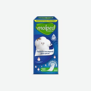 Ежедневные прокладки Molped Firs&last day 28шт