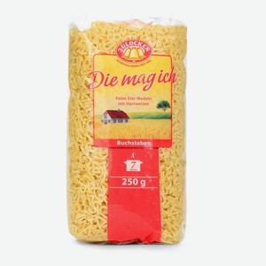 Макароны 3 Glocken Они мне нравятся (Die mag ich) алфавит 250 г