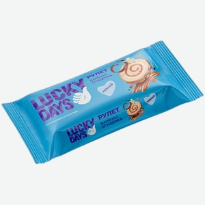 Рулет бисквитный вареная сгущенка Lucky Days 200г