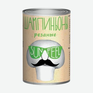 Шампиньоны Санфил Резаные 400г Ж/б