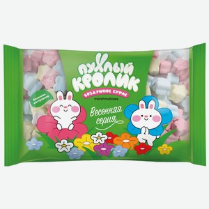 Воздушное суфле Пухлый Кролик весенняя серия со вкусом пломбира, 150г