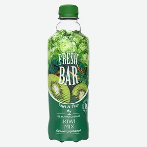 Напиток газированный FRESH BAR Киви Микс, 480мл