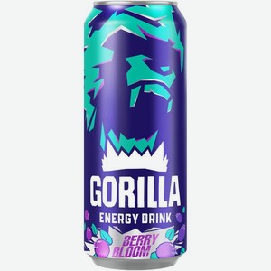 Энергетический напиток Gorilla Berry Bloom, 450мл