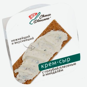 Крем-сыр с голубой плесенью Italian snack и миндалем БЗМЖ, 70 г