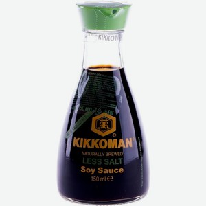 Соус соевый Kikkoman Less Salt диспенсер, 150мл, 150 мл