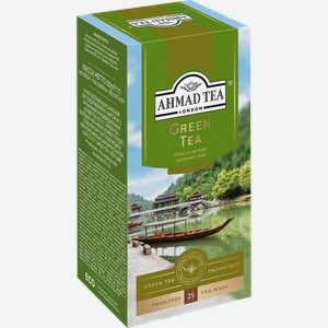 Чай зеленый AHMAD TEA Green Tea Китайский, 25пак