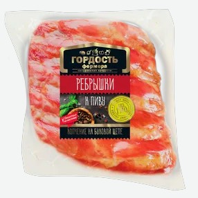 Свиные ребрышки «Гордость фермера» к пиву, 300 г