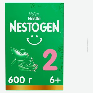 Смесь сухая молочная Nestogen 2 с 6 мес. БЗМЖ, 600 г