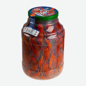 Раки солёные РакиКраб Волжские в заливке, 3л
