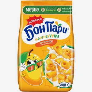 Завтрак готовый Бон Пари Мангобууум зерновой обогащённый кальцием, 200г