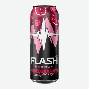 Энергетический напиток Flash Up Energy Pomegranate-Raspberry 450мл