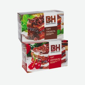 Торт Бисквитный Baker House Трюфель/шварцвальд 350гр