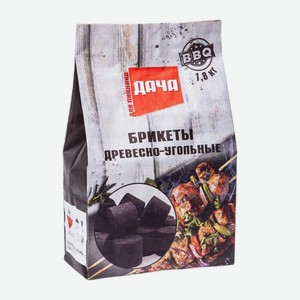 Брикеты Эксмо древесно-угольные Дача 1.8кг