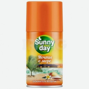 Освежитель воздуха, Sunny Day, Автоматический Тропическая вечеринка, сменный блок, 250 мл